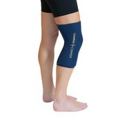 Tommie Copper BetterICE Ice Pack for Knee - Reusable, Flexible, Leak-Free Gel Cold Compress - Dark Navy, XL