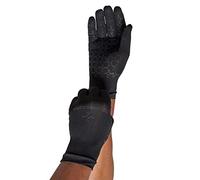 Tommie Copper Unisex Core Compression Infrared Full Finger Gloves - Black, X-Large
