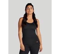 Tommie Copper Women’s Core Compression Tank Top | Breathable Discreet Activewear for Upper & Mid Body Muscle Support Black