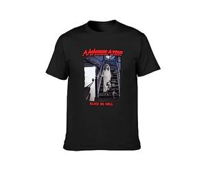 TOMMUP Annihilator Alice in Hell 1989 Mens Black T-Shirt 3XL
