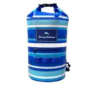 Tommy Bahama 20L Waterproof Dry Bag Beach Kayaking Camping Water Resistant | IP66 Protection, 420D TPU Fabric, Front Zippered Pocket, Adjustable Shoulder Strap, Beach & Kayaking Use