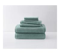 Tommy Bahama - Bath Towels Set Highly Absorbent Cotton Bathroom Decor Low Linting & Fade Resistant Oeko-Tex Certified (Nothern Pacific Bay Blue 6