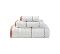 Tommy Bahama- Bath Towels Set, Soft Cotton Bathroom Decor, Highly Absorbent & Medium Weight, Oeko-Tex Certified (Ridley Solid Orange, 3 Piece)