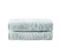 Tommy Bahama - Bath Towels, Soft & Absorbent 100% Yarn-Dyed Cotton Terry, Coastal 2 Piece Bath Towels (Lago Palm Green)