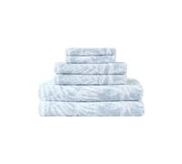 Tommy Bahama - Bath Towels, Soft & Absorbent Cotton Towels, Oeko-Tex Certified (Art of Palms Blue, 6-Piece)