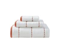 Tommy Bahama- Bath Towels Set, Soft Cotton Bathroom Decor, Highly Absorbent & Medium Weight, Oeko-Tex Certified (Ridley Solid Orange, 3 Piece)