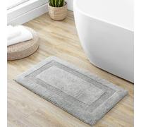 Tommy Bahama - Bathroom Rug Cotton Bath Mat Highly Absorbent Coastal Inspired Design (Long Branch Grey 21"""" x 34"""")