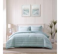 Tommy Bahama Duvet Cover Set-Premium Quality Ultra Soft Breathable Cotton, All Season Bedding, Teal/Blue/White, King