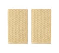 Tommy Bahama Hand Towel Set Highly Absorbent Cotton Bathroom Decor, Low Linting & Fade Resistant, 2 Piece, Northern Pacific Yellow