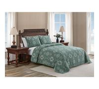 Tommy Bahama - King Quilt Set Coastal Reversible Cotton Bedding with Matching Shams Super Soft Bedding Set (Turtle Cove Green King)