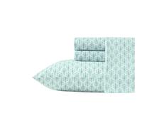 Tommy Bahama - King Sheet Set Super Soft Cotton Percale Bedding with Matching Shams Tropical Bedding Set Oeko-Tex Certified (Coastal Batik Green K