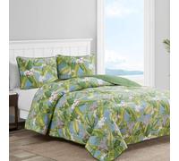 Tommy Bahama Quilt Set, Cotton, Sky, King