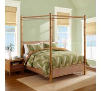 Tommy Bahama - Reversible Queen Cotton Comforter Set with Shams