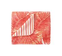 Tommy Bahama - Throw Blanket Ultra Soft Coco Flannel Bedding Island-Inspired Bedding Set Oeko-Tex Certified (Hot Tropics Orange 50"""" x 70"""")