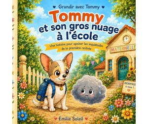Tommy et son gros nuage à l’école: Une histoire pour apaiser les inquiétudes de la première rentrée (Grandir avec Tommy)