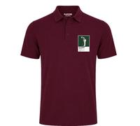 Tommy Fleetwood Ryder Cup Golf Icon Frame Men's Polo Shirt - Burgundy / S