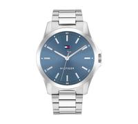 Tommy Hilfiger Three Hand Quartz Movement Watch for Men with Silver Stainless Steel Bracelet - 1710670