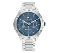 Tommy Hilfiger Analogue Multifunction Quartz Watch for Women with Silver Stainless Steel Bracelet - 1782657