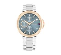 Tommy Hilfiger Analogue Multifunction Quartz Watch for Women with Silver Stainless Steel Bracelet - 1782754