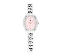 Tommy Hilfiger Demi Oval Women's Rose-Tone Dial & Stainless Steel Bracelet Watch