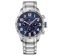 Tommy Hilfiger 1791053 Multi-Function Blue Dial Stainless Steel Men's Watch