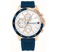 Tommy Hilfiger 1791778 White Multifunction Dial Silicone Strap Watch
