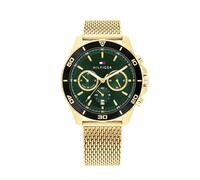 Tommy Hilfiger Jordan Gold & Green Chronograph Watch 1792093