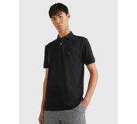 Tommy Hilfiger Men’s Short Sleeve 1985 Regular Fit Polo Shirt, Black (Black), M