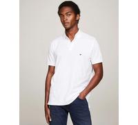 Tommy Hilfiger Men’s Short Sleeve 1985 Regular Fit Polo Shirt, White (White), XL