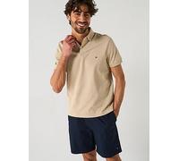 Tommy Hilfiger 1985 Regular Fit Polo Shirt - Beige, Beige, Size Xl, Men Beige