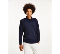 Tommy Hilfiger Polo Shirt Long Sleeve Navy Blue Dark Blue size XXL