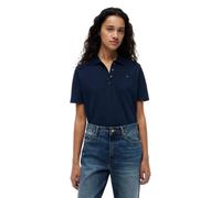 Tommy Hilfiger Women's Regular Fit Short Sleeve Polo Shirt, Blue (Dark Night Navy), XS