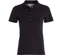 Tommy Hilfiger Heritage Short Sleeve Slim Fit Polo Shirt Ladies 12 (M) Black