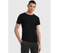 Tommy Hilfiger Um0um03138 Short Sleeve Base Layer 3 Units Black L Men