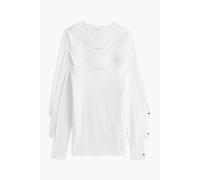 Tommy Hilfiger Premium Essentials Long Sleeve Base Layer 3 Units White 2XL Men