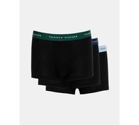 Tommy Hilfiger 3 Pack Signature Cotton Trunks - Black, Black, Size Xl, Men Black