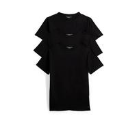 Tommy Hilfiger Um0um03138 Short Sleeve Base Layer 3 Units Black 2XL Men