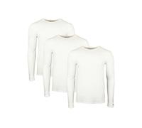 Tommy Hilfiger 3-Pack Premium Essentials Long Sleeve T-Shirts, White - Medium