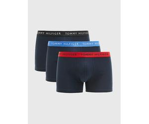 Tommy Hilfiger 3-Pack Repeat Logo Trunks UM0UM02324 0SL Black/Water/Red S