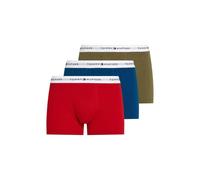 Men's Tommy Hilfiger 3 Pack Mens Logo Waistband Trunks Multicoloured - Size: 32/33/32