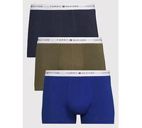 Tommy Hilfiger Um0um03890 Trunk Boxers 3 Units Black L Man