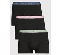Tommy Hilfiger 3 Pack Signature Cotton Essentials Trunks, Assorted, Size S, Men Assorted