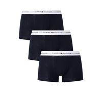 Tommy Hilfiger 3 Pack Signature Cotton Essentials Trunks - Desert Sky