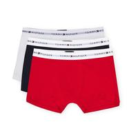Tommy Hilfiger 3 Pack Signature Cotton Essentials Trunks - Desert Sky/White/Prim