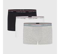 Tommy Hilfiger 3-pack Logo Trunks Grey Heather/black/white size S | Underwear Outlet | Men | Gray S