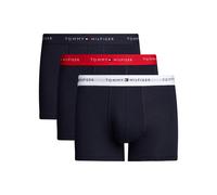 Tommy Hilfiger 3 Pack Signature Cotton Stretch Trunks Navy Mix