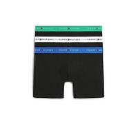 Tommy Hilfiger 3 Pack Signature Essential Boxer Brief, Black, Size L, Men Black