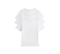 Tommy Hilfiger Um0um03137 Short Sleeve Base Layer 3 Units White 2XL Men