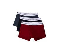 Tommy Hilfiger 3 Pack Trunk Boxers Regatta Red Military Denim/desert Sky size S-M | Underwear Outlet | Men | Red S-M