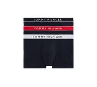 Tommy Hilfiger 3-pack Trunk Waistband Th Wht/med Red/dsrt Sky size S | Underwear Outlet | Men | Red S